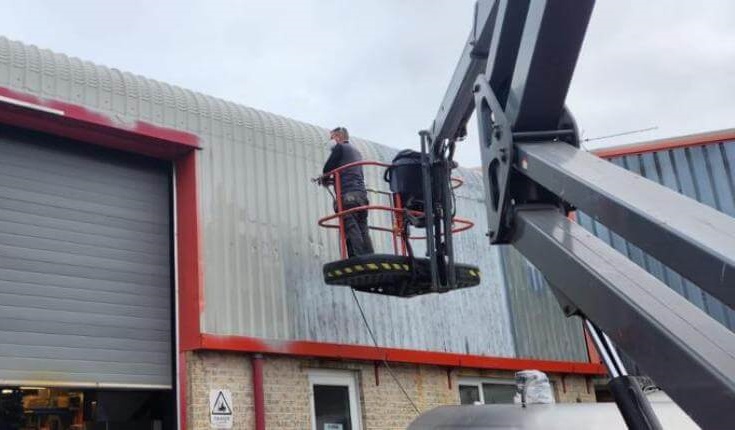 Commercial UPVC Spray Painters in Swansea